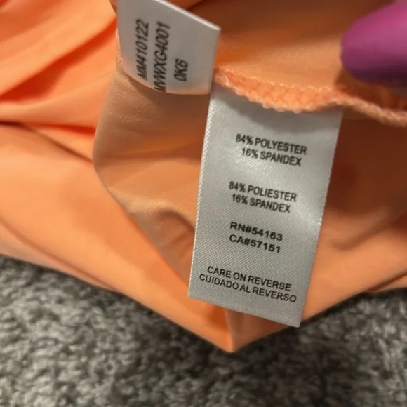 Margaritaville Peach Long Sleeve Shirt XXL - Picture 4 of 5